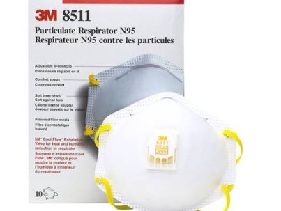 3M-8511-PARTICULATE-RESPIRATOR