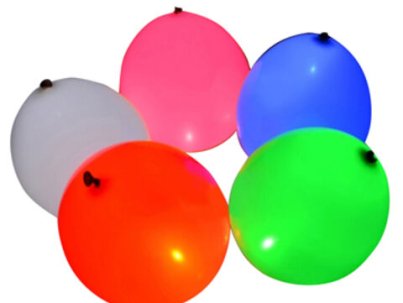 Flashing-LED-balloon