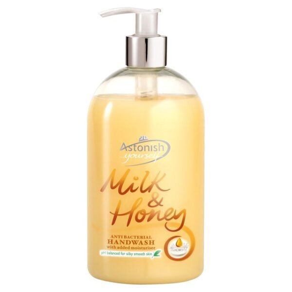 Astonish Antibacterial Handwash Milk & Honey 500ml